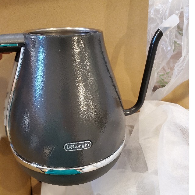 DeLonghi アイコナ 温度調節電気ケトル KBOE1230J-GY 3