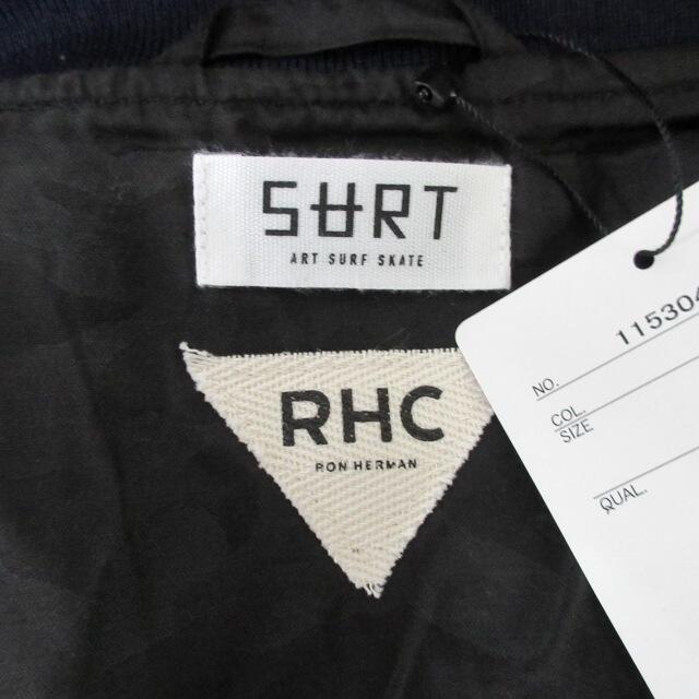 Ron Herman(ロンハーマン)のロンハーマンx プレイボーイx サート タグ付 メルトンスタジャン ロゴ刺繍 M メンズのジャケット/アウター(スタジャン)の商品写真