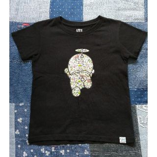 ユニクロ(UNIQLO)のユニクロ　110　黒　ドラえもんＴシャツ(Tシャツ/カットソー)