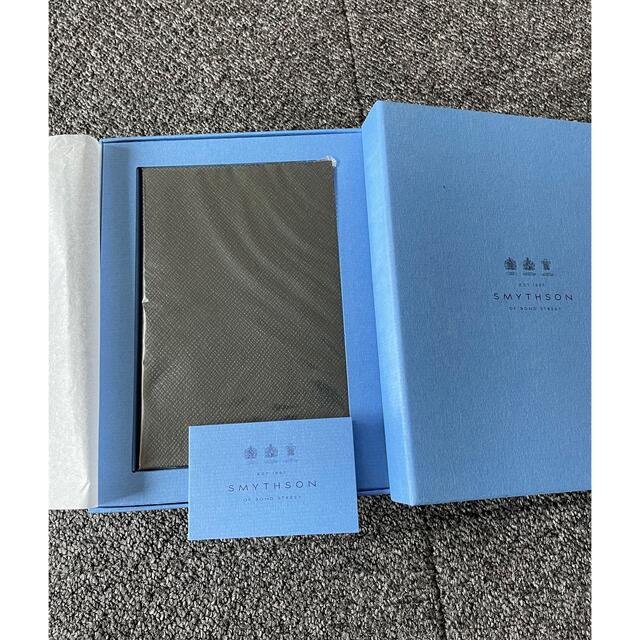 Smythson(スマイソン)のスマイソン　smythson パナマPANAMA ノートブック　ブラック　新品 その他のその他(その他)の商品写真