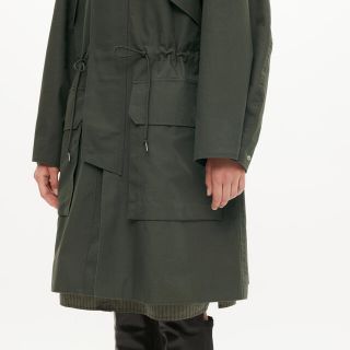 UNIQLO - ユニクロ U UNIQLO U フーデッドコート オリーブ M 新品未