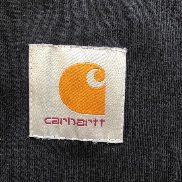 carhartt(カーハート)のカーハート　HERON PRESTON   黒　M   Tシャツ　ショッパーつき メンズのトップス(Tシャツ/カットソー(半袖/袖なし))の商品写真