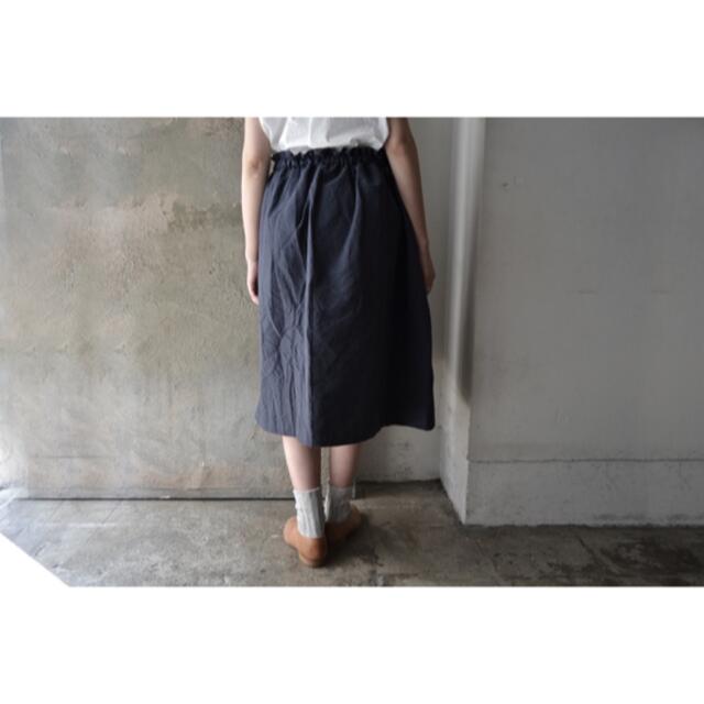 ARTS&SCIENCE(アーツアンドサイエンス)の新品 susuri コットンリネン スカート  レディースのスカート(ひざ丈スカート)の商品写真