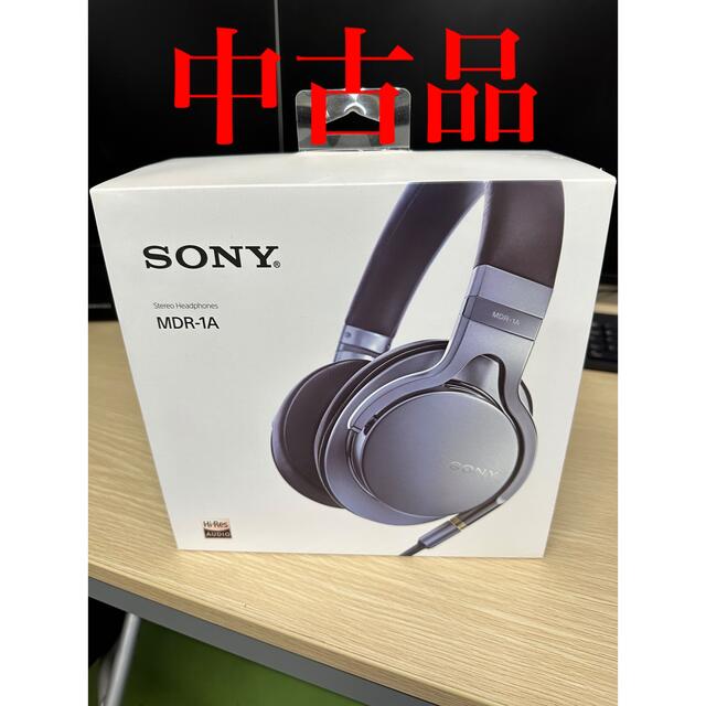 SONY(ソニー)のSONY  ヘッドホン MDR-1 MDR-1A(S) スマホ/家電/カメラのオーディオ機器(ヘッドフォン/イヤフォン)の商品写真