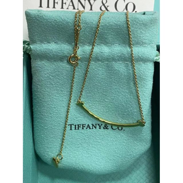 Tiffany&co.ティファニー Tスマイル ネックレス - www.glycoala.com