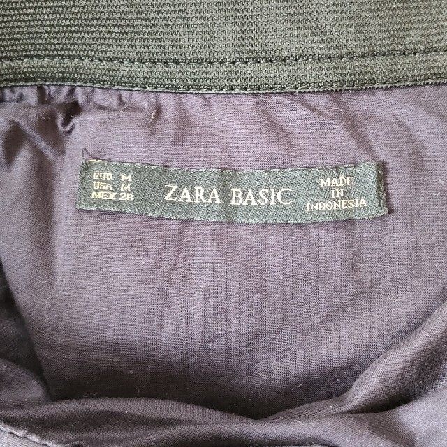 ZARA(ザラ)のZARA　BASIC　ネイビースカート レディースのスカート(ひざ丈スカート)の商品写真