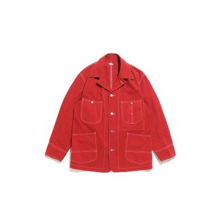 コモリ(COMOLI)のA.PRESSE Coverall Jacket-Red size3(カバーオール)