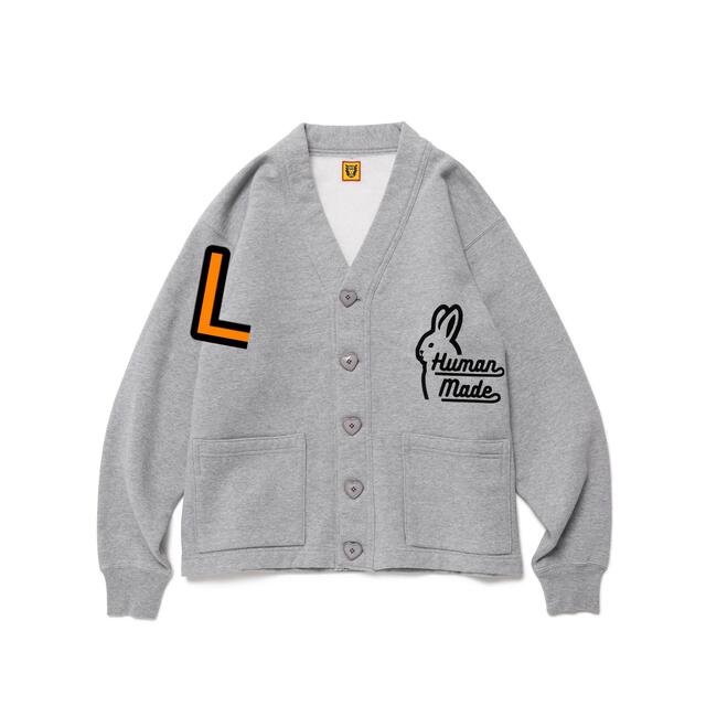 Human Made SWEAT CARDIGAN grey