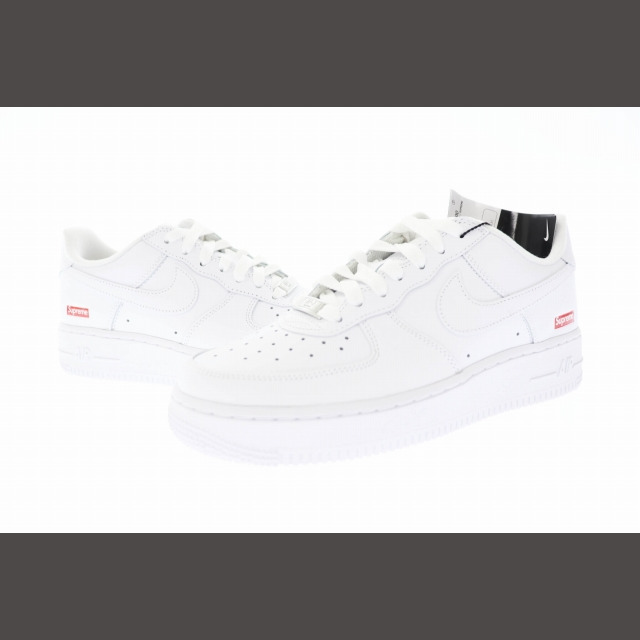ナイキ NIKE ×シュプリーム エア フォース ワン ロー 24.5 ホワイト
