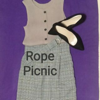 ロペピクニック(Rope' Picnic)の【美シルエット】ロペピクニック　タイトスカート(ひざ丈スカート)