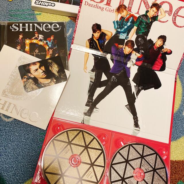 SHINee(シャイニー)のSHINee Dazzling Girl 初回A+B 通常 トレカ セット エンタメ/ホビーのCD(K-POP/アジア)の商品写真