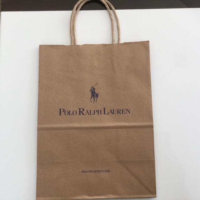 POLO RALPH LAUREN(ポロラルフローレン)のラルフローレン  ショッパー　ショップ袋 レディースのバッグ(ショップ袋)の商品写真