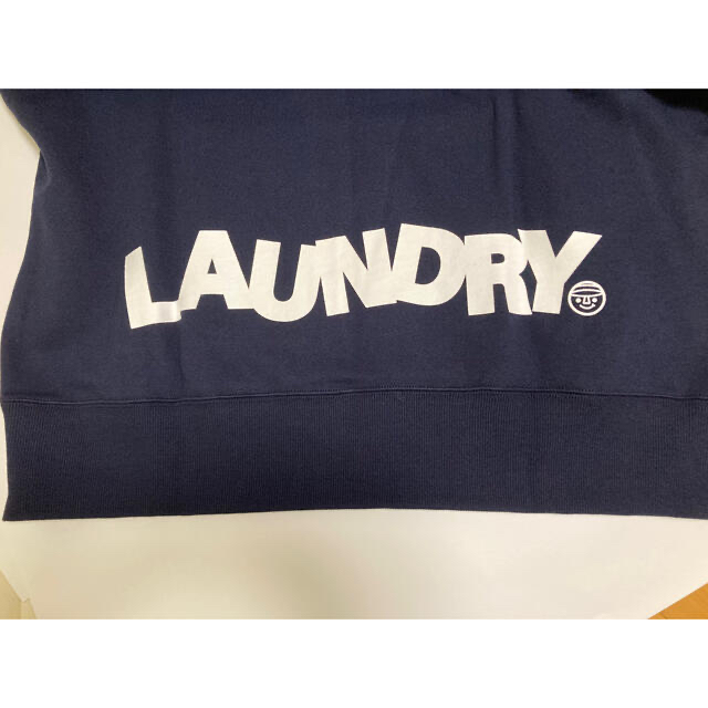 LAUNDRY(ランドリー)のランドリー　パーカー　ネイビーL 新品 メンズのトップス(パーカー)の商品写真