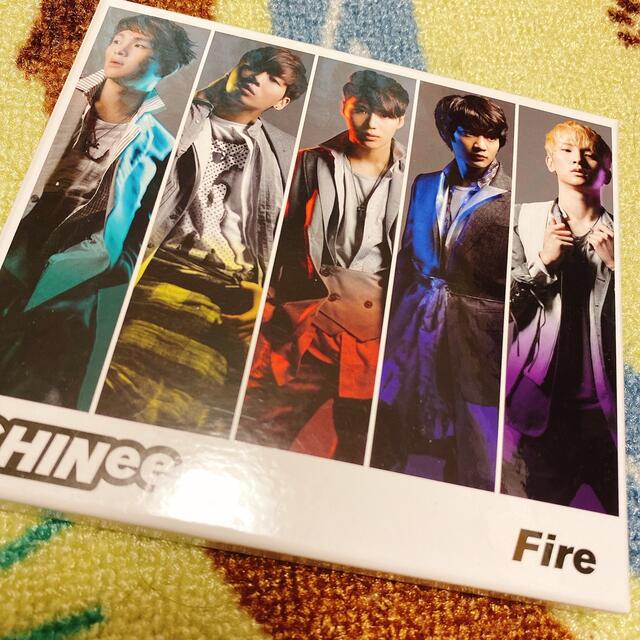 SHINee(シャイニー)のSHINee Fire 初回盤 エンタメ/ホビーのCD(K-POP/アジア)の商品写真