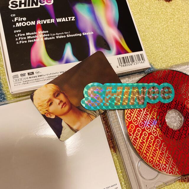 SHINee(シャイニー)のSHINee Fire 初回盤 エンタメ/ホビーのCD(K-POP/アジア)の商品写真