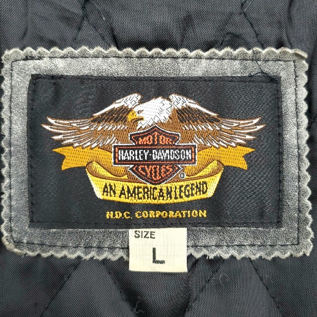 られていま】 ヤフオク! 特大立体ロゴ HARLEY-DAVIDSON レザー