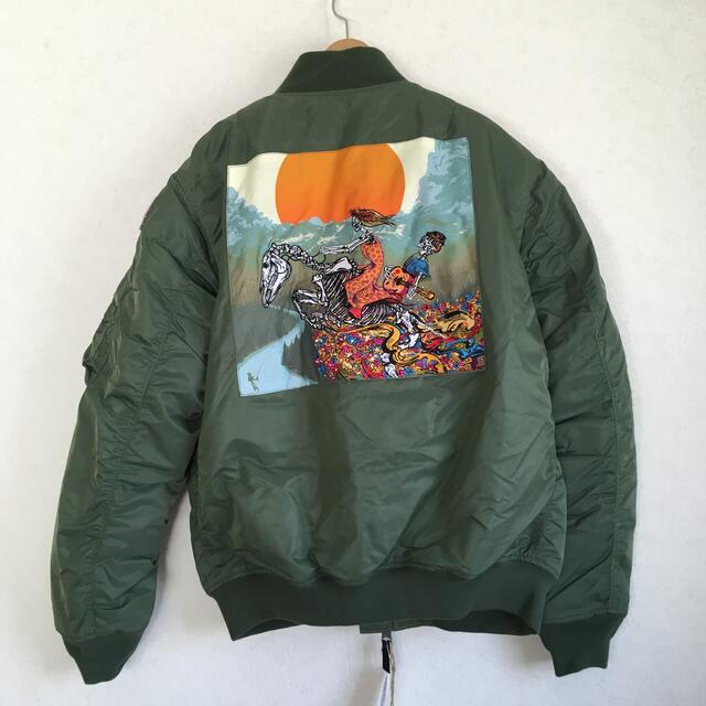 SCHOTT ショット × GRATEFUL DEAD コラボ MA-1 - ジャケット/アウター SCHOTT ショット × GRATEFUL DEAD コラボ MA-1 - ジャケット/アウター