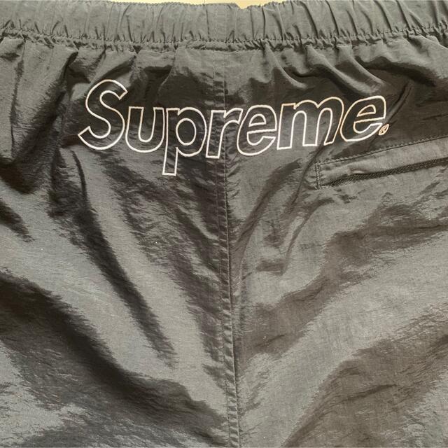 Supreme(シュプリーム)の黒L supreme piping track pant メンズのパンツ(その他)の商品写真