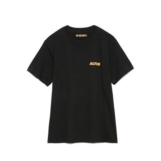 エミアトリエ(emmi atelier)のALTUS Tシャツ　ブラック(Tシャツ(半袖/袖なし))