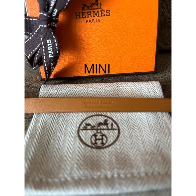 Hermes(エルメス)の美品 エルメスHERMES レザーブレスレット ミニケリー ドゥブルトゥール  レディースのアクセサリー(ブレスレット/バングル)の商品写真