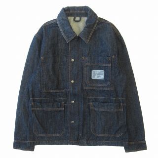 ザラ(ZARA)の美品 ザラ ZARA デニム ジャケット ブルゾン カバーオール サイズL ♪９(Gジャン/デニムジャケット)