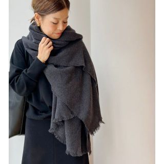 Babjades ドゥーズィエムクラス購入2019AW CASHMERE STOLEカシミアストール【LZCA68337】