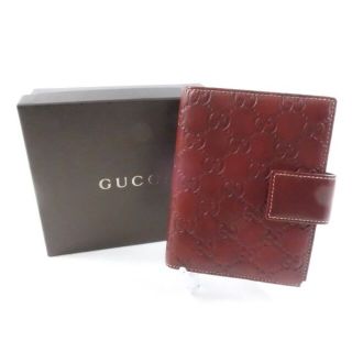 グッチ(Gucci)のグッチ シマライン システム手帳 レザー 6穴 型押 115240 AC911C(その他)