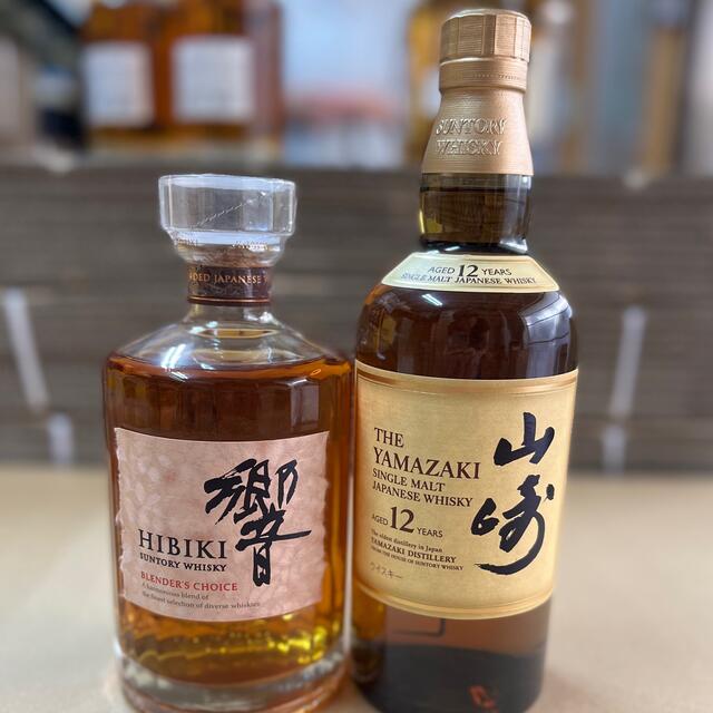 【セット】山崎12年&響ブレンダーズチョイス/700ml/SUNTORY/箱なし