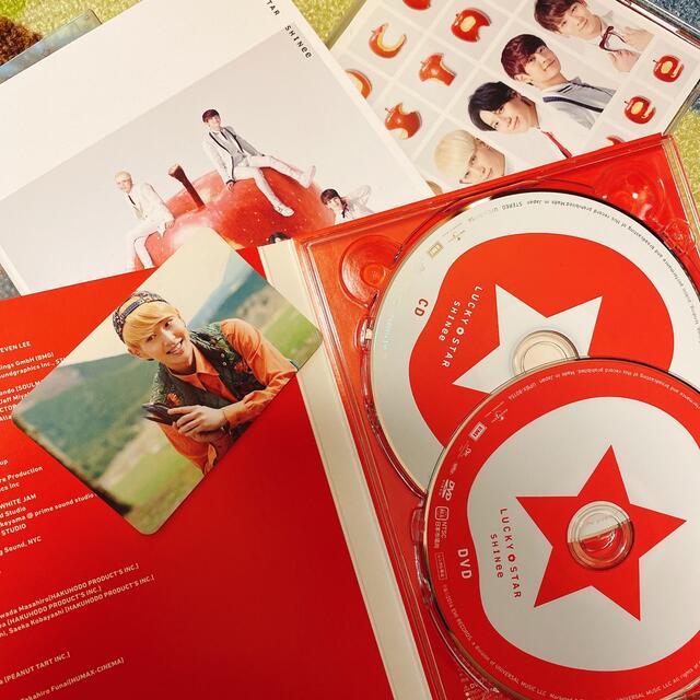 SHINee(シャイニー)のSHINee Lucky Star 初回 通常 トレカ セット エンタメ/ホビーのCD(K-POP/アジア)の商品写真