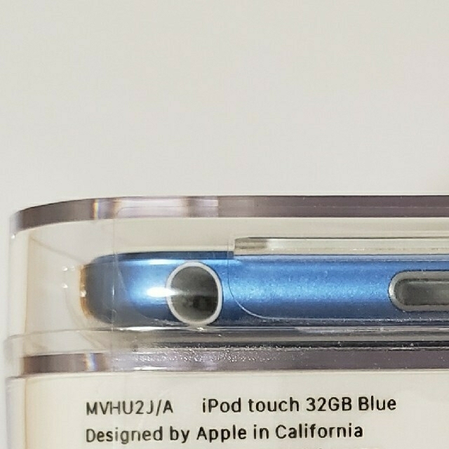 iPod touch(アイポッドタッチ)のApple iPod touch 32GB 第7世代 ブルー MVHU2J/A スマホ/家電/カメラのオーディオ機器(ポータブルプレーヤー)の商品写真