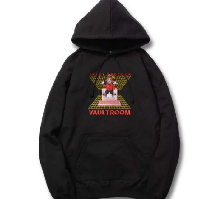 vaultroom "DARUMA IS GOD" Hoodie / BLK メンズのトップス(パーカー)の商品写真