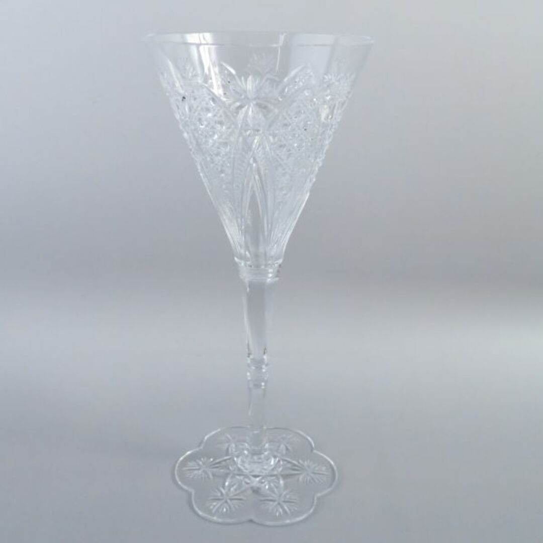 Baccarat - バカラ Elbeuf エルベフ ワイングラス 1客 希少 レア SY3956A3