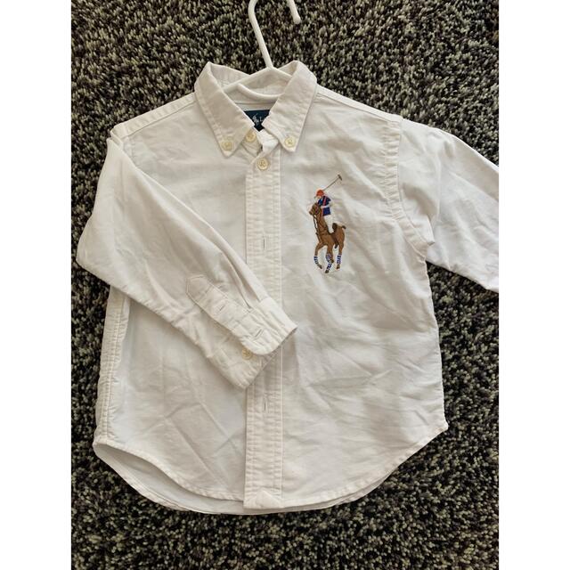 Ralph Lauren(ラルフローレン)のラルフローレン　シャツ　ビッグポニー　18m キッズ/ベビー/マタニティのベビー服(~85cm)(シャツ/カットソー)の商品写真