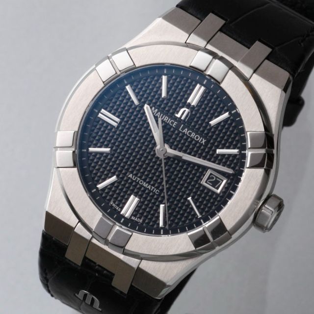 MAURICE LACROIX(モーリスラクロア)のY9767M 稼動 未使用 美品 モーリス・ラクロア 39mm オートマ　腕時計 メンズの時計(腕時計(アナログ))の商品写真