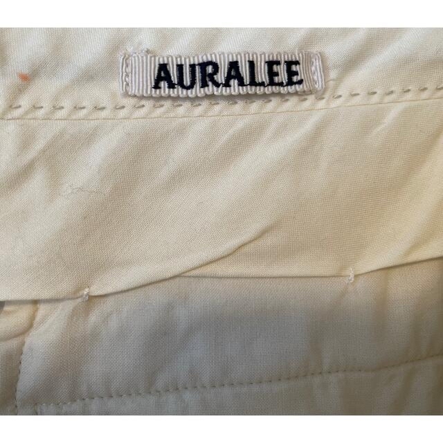 AURALEE(オーラリー)のAURALEE  HAND PAINTED SLACKS オーラリー　パンツ メンズのパンツ(スラックス)の商品写真