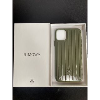 リモワ(RIMOWA)のiPhone 11 Pro Maxケース　カクタス グリーン グルーヴ(iPhoneケース)