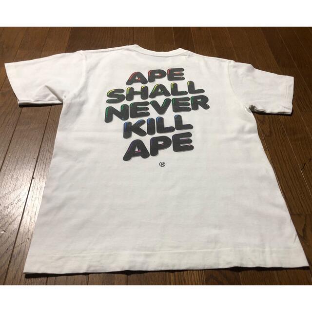 A BATHING APE(アベイシングエイプ)のア・ベイシング・エイプ　ロゴ　Tシャツ メンズのトップス(Tシャツ/カットソー(半袖/袖なし))の商品写真