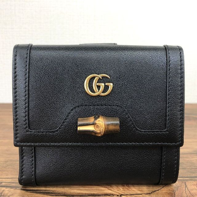 Gucci - 未使用品 GUCCI Wホック財布 671789 ダイアナ 194の通販 by