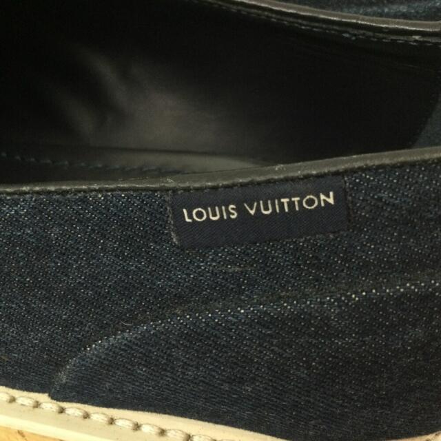 〇〇LOUIS VUITTON ルイヴィトン ローファー　デニム