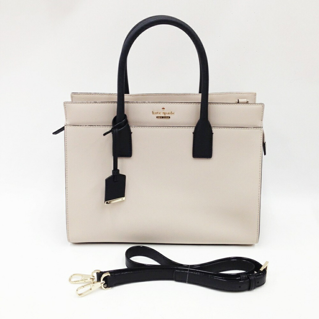 〇〇Kate Spade ケイトスペード ハンドバッグ ショルダーバッグ  レザー PXRU5931 ベージュ