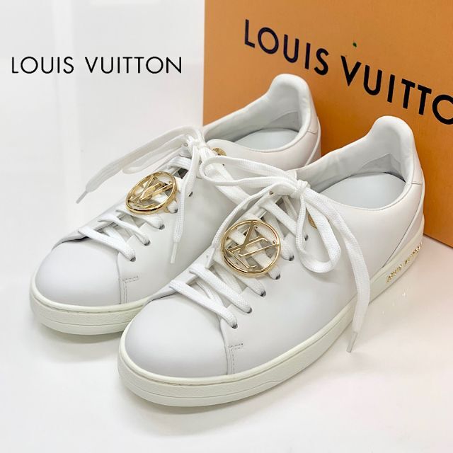 ルイヴィトン　スニーカー　ゴールド　LOUIS VUITTON