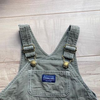 オシュコシュ(OshKosh)のオシュコシュ　オーバーオール　カーキ(パンツ/スパッツ)