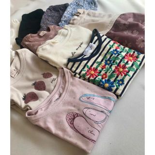 グローバルワーク(GLOBAL WORK)の【✨美品多数✨】女の子100センチ　11点まとめ売り(Tシャツ/カットソー)