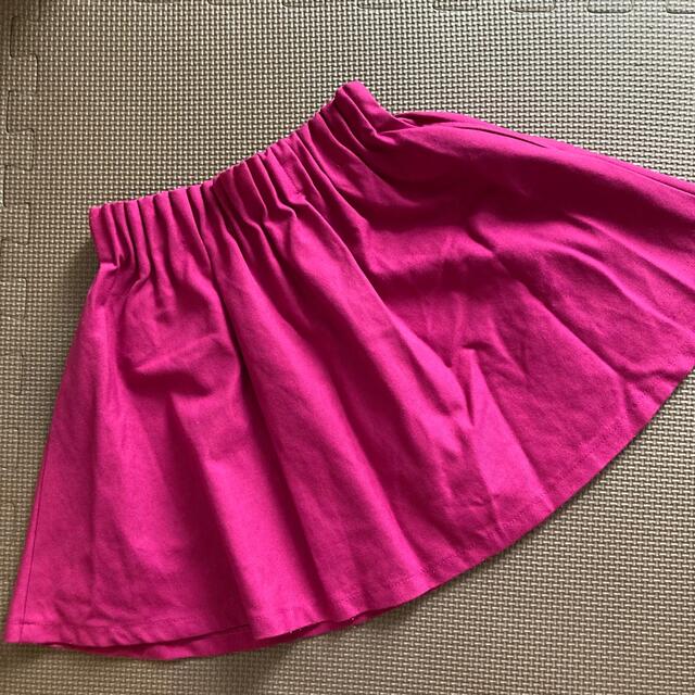 GLOBAL WORK(グローバルワーク)のまりん様専用　グローバルワーク　スカート　ピンク　120 キッズ/ベビー/マタニティのキッズ服女の子用(90cm~)(スカート)の商品写真