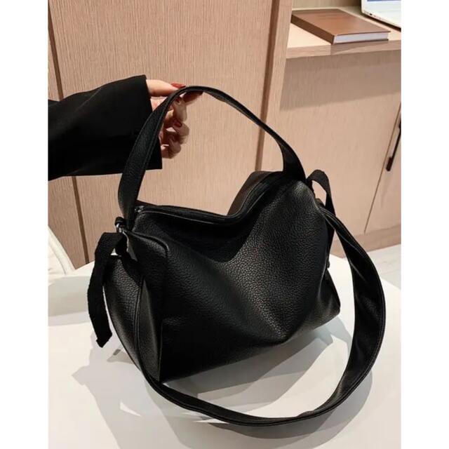 SHEIN 完売商品 ショルダーバッグ エコバッグ ブラックSHEIN