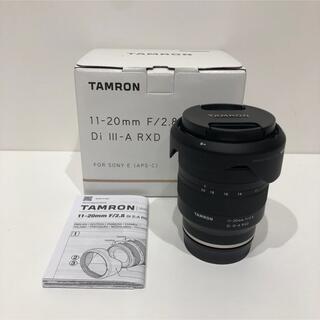 TAMRON - 【美品】TAMRON 11-20mm F/2.8 SONY E (APS-C) 