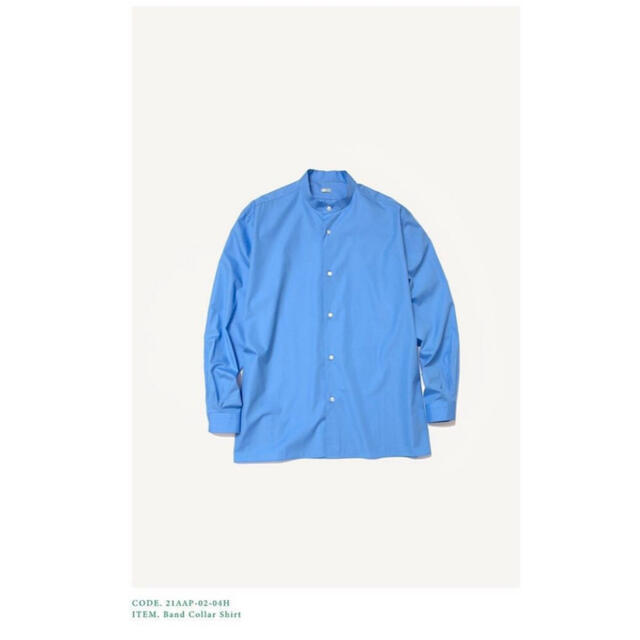 COMOLI(コモリ)のアプレッセ A.PRESSE Band Collar Shirt 21ss メンズのトップス(シャツ)の商品写真