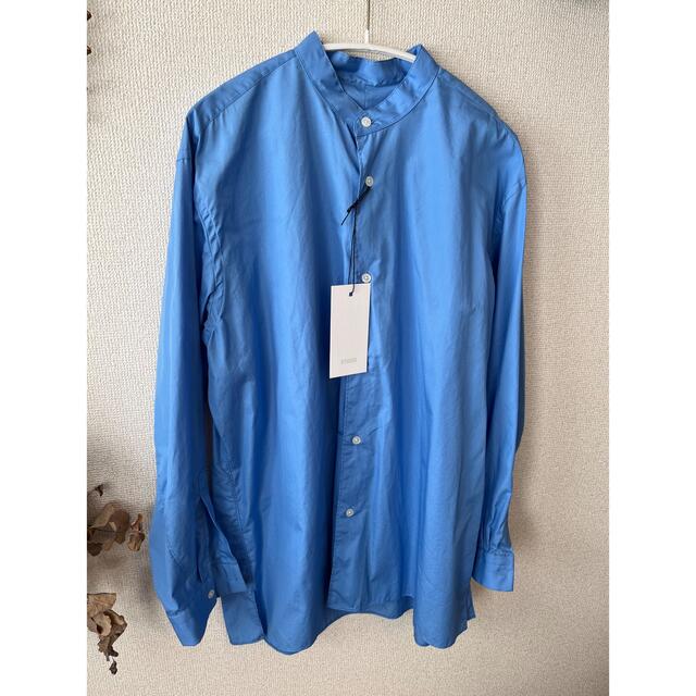 COMOLI(コモリ)のアプレッセ A.PRESSE Band Collar Shirt 21ss メンズのトップス(シャツ)の商品写真