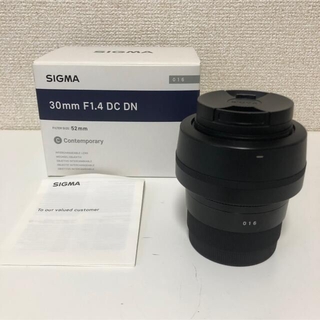 SIGMA - sigma 30mm f1.4 dc dn sony Eマウント