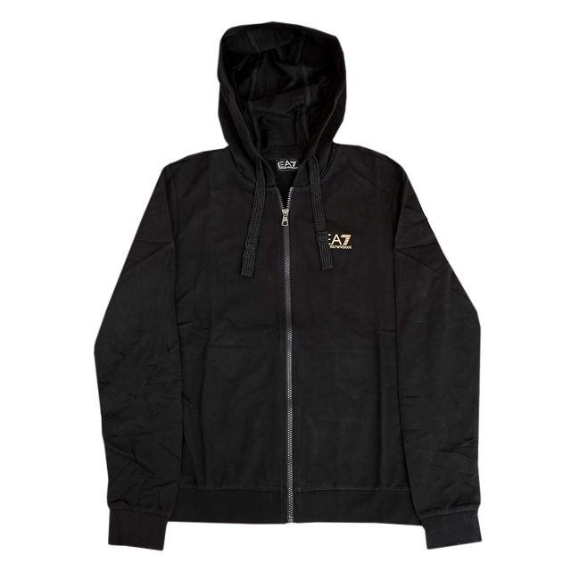 Emporio Armani - フーディ EMPORIO ARMANI EA7 ブラック×ゴールド
